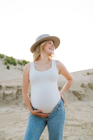 Bamboo camisole - cream