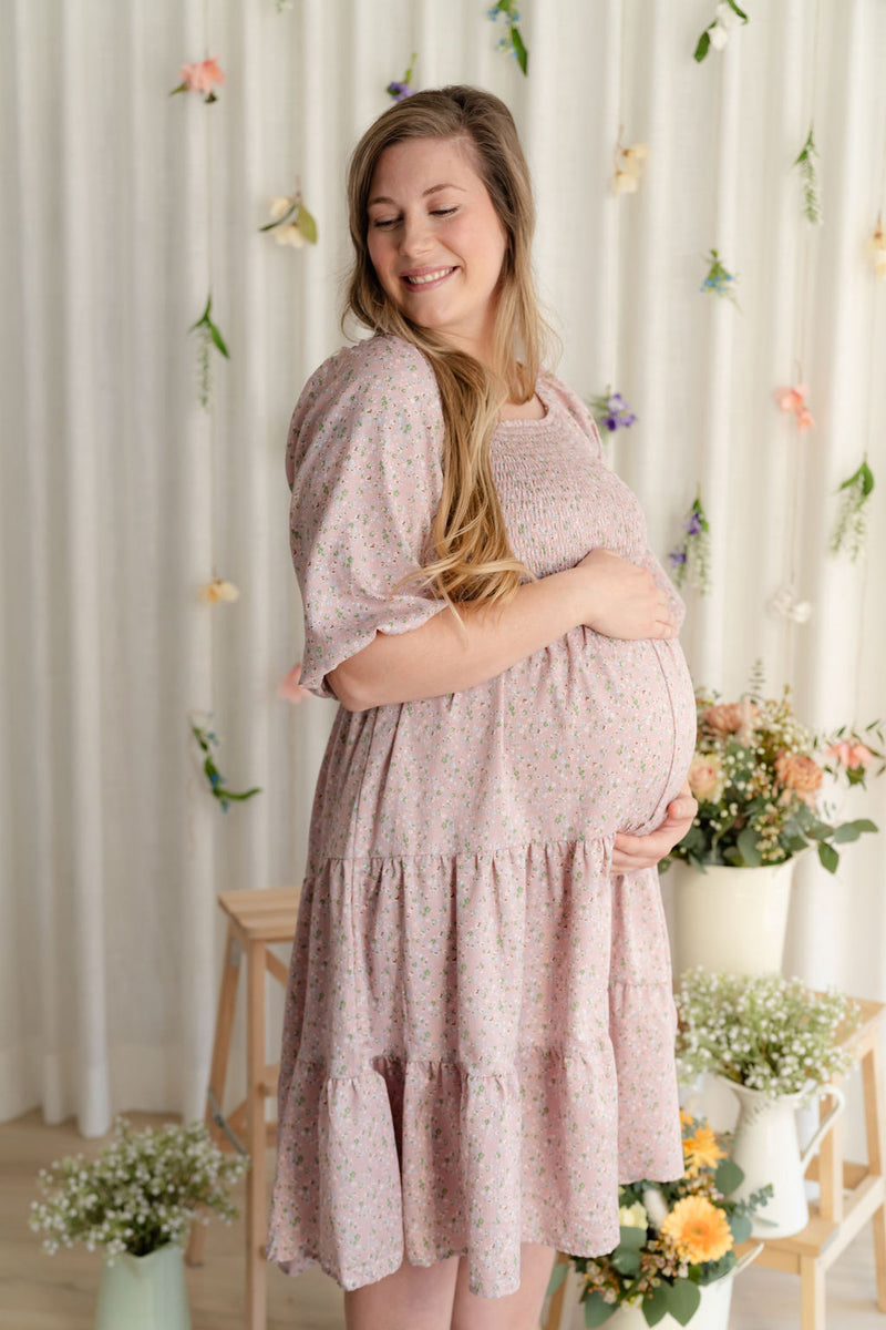 Robe ESTELLE - rose pastel