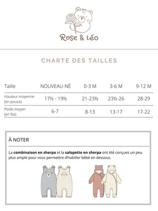 ROSE & LÉO - Sherpa jumpsuit - old rose