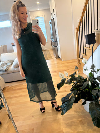 MOHANA dress - emerald