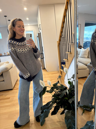 AGATHA 2.0 sweater - Scandinavian blue