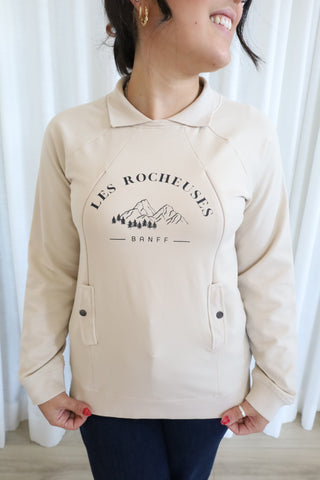 Les Rocheuses sweater - beige