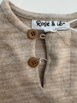 LÉGERS DÉFAUTS - ROSE & LÉO - 2-piece set - latte