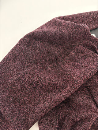 LÉGERS DÉFAUTS - Robe NAHÉMA à manches longues - prune brillant