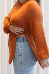 Evelyne sweater - burnt orange