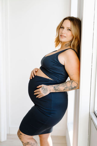LDP - Classic tight skirt - navy