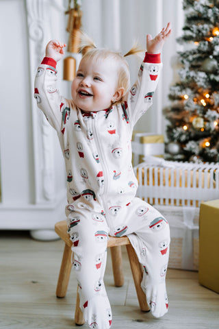 ROSE & LÉO - One-piece pyjamas - fleece softness