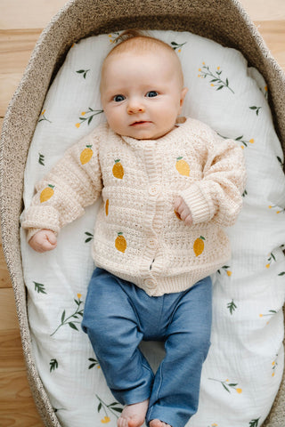 ROSE & LÉO - Sweet Lemonade Cardigan - Beige