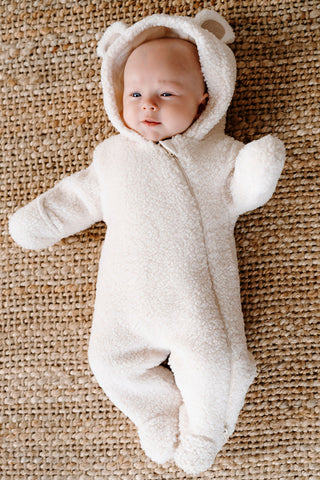 ROSE & LÉO - Sherpa jumpsuit - ivory