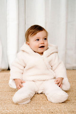 ROSE & LÉO - Sherpa jumpsuit - ivory
