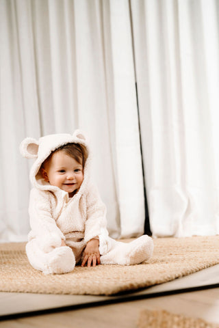ROSE & LÉO - Sherpa jumpsuit - ivory