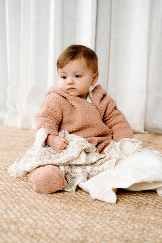 ROSE & LÉO - Sherpa jumpsuit - old rose
