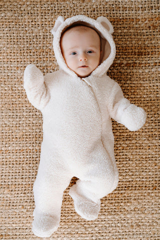 ROSE & LÉO - Sherpa jumpsuit - ivory