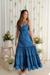 Dress LOLA - azure blue