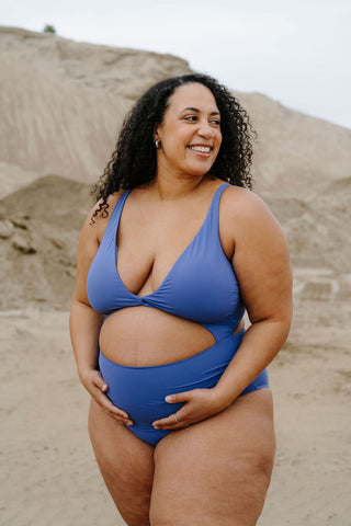 Maillot de bain une pièce - blue bloom
