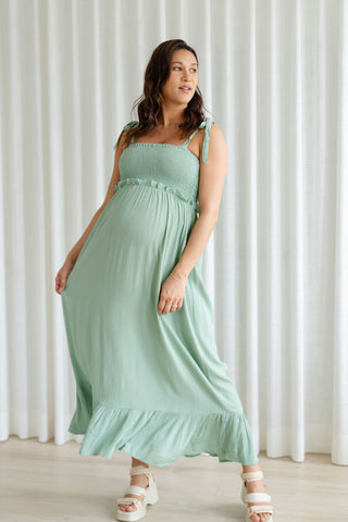LÉGERS DÉFAUTS - LARISSA dress - ocean green