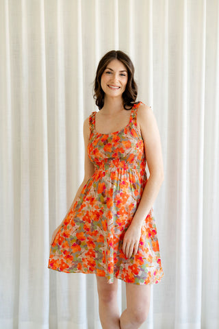 ROSA dress - orange sensation