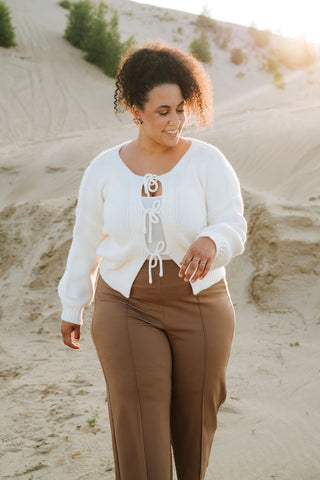PAULINE cardigan - cream