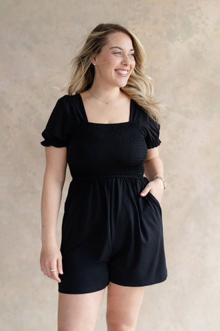 Romper LILI - black