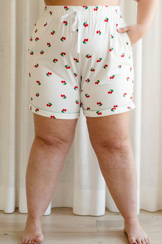 2-piece pyjamas - cherry