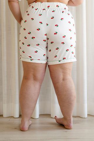 2-piece pyjamas - cherry