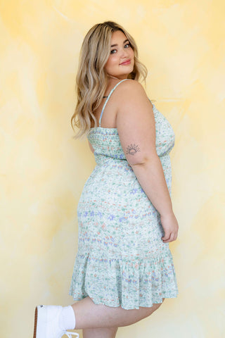 GIGI dress - ice green