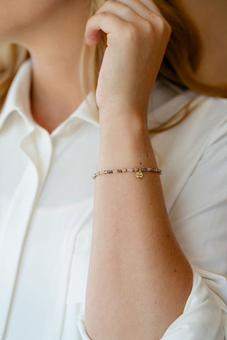 INDIE bracelet - multi brown