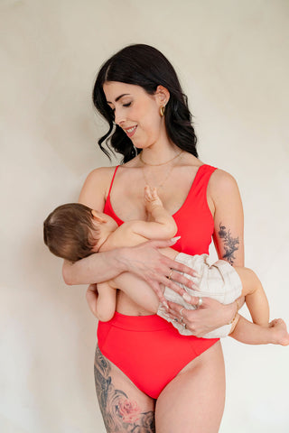 LDP - Swimsuit top - coral