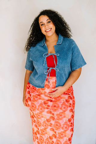 ANAHÉ jacket with buckles - jeans