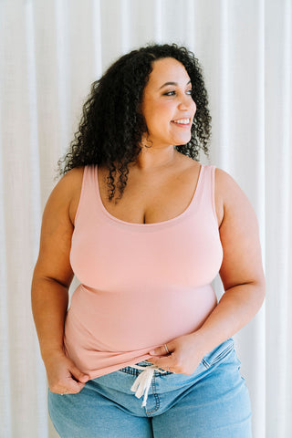 Bamboo camisole - blush