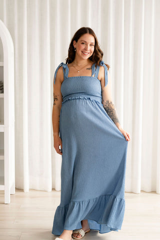 LARISSA 2.0 dress - Caribbean blue