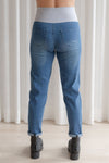 Straight-leg jeans - classic blue