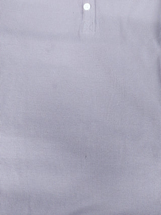 LÉGERS DÉFAUTS - TALIA button-up T-shirt - lilac