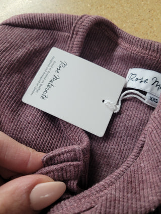 LÉGERS DÉFAUTS - TALIA button-up T-shirt - raspberry mix