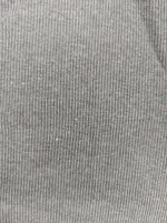 LÉGERS DÉFAUTS - TALIA Button T-Shirt - light grey mix