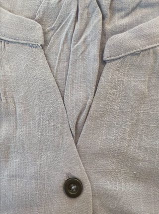 SLIGHT BADS - Linen ROMPER - lilac