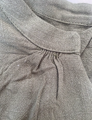 SLIGHT BADS - Linen ROMPER - khaki