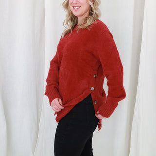 PENELOPE sweater - cranberry