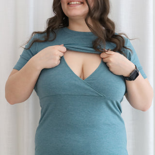 CAMILLE dress - teal