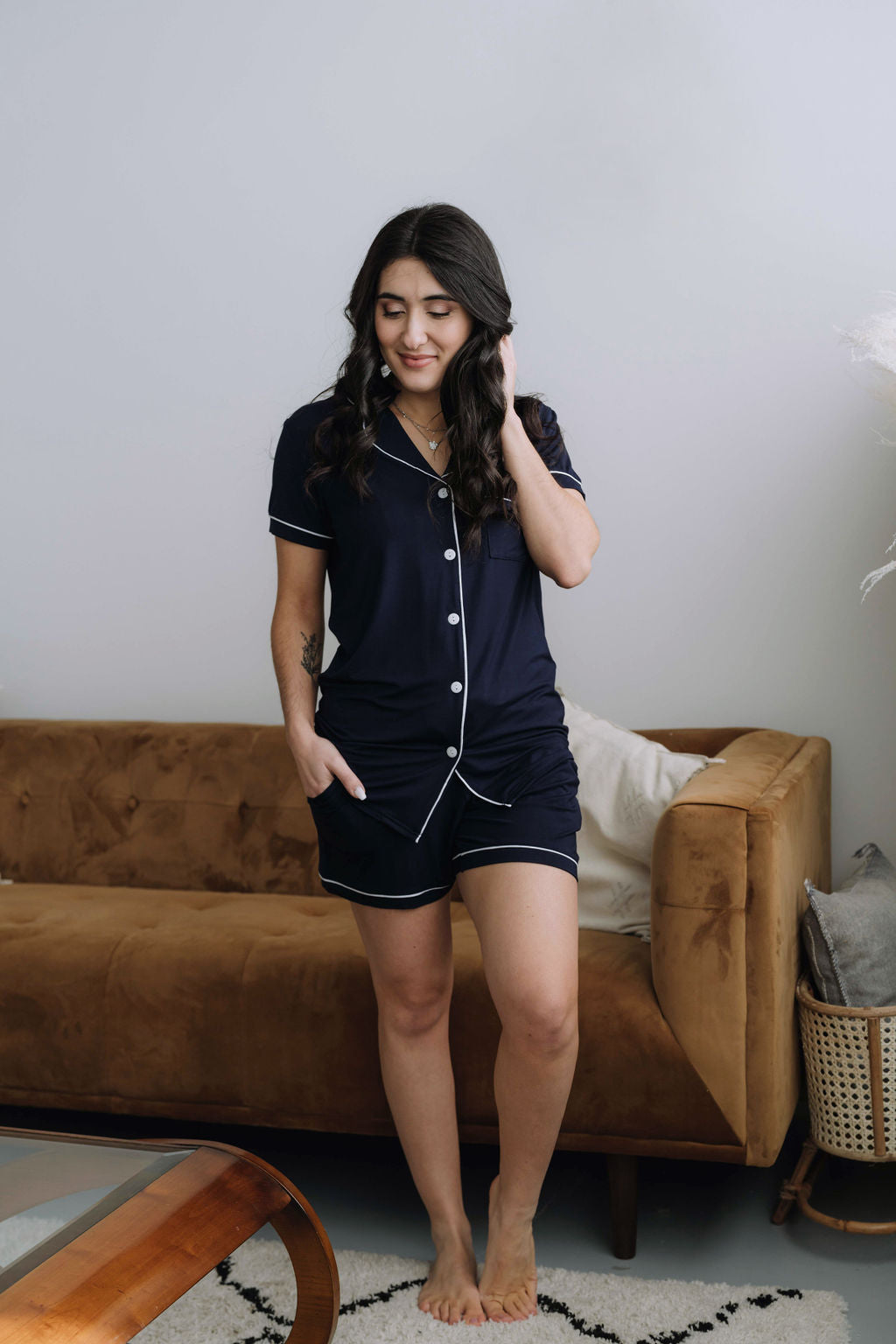 Buy Womens Maternity Nursing Pajamas Long Sleeve Pregnant Hospital PJS Set  with Pants Online at desertcartSeychelles