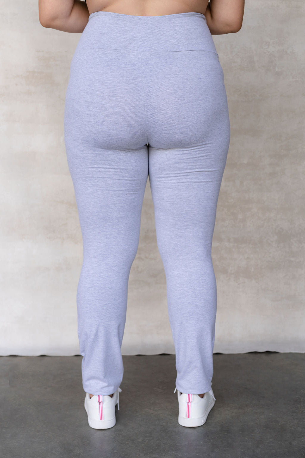 Maternity Legging in cotton - light grey - ROSE MATERNITÉ