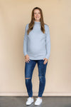 ALBERTINE sweater - powder blue