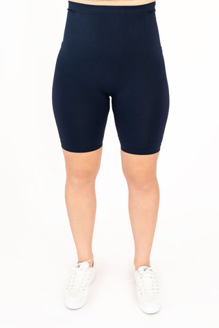 Biker shorts - navy