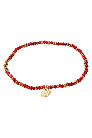 Bracelet INDIE - multi rouge