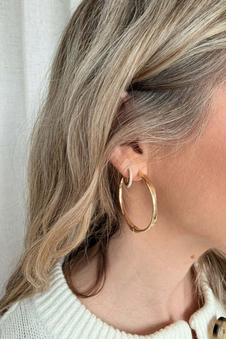 EMBER - Boucles d'oreilles anneaux recyclées