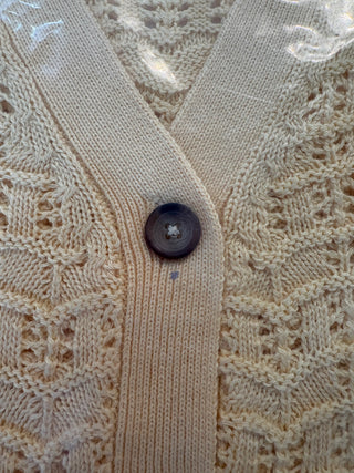LÉGERS DÉFAUTS - Cardigan en maille léger - mimosa