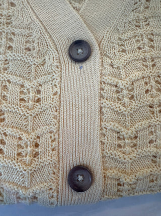 LÉGERS DÉFAUTS - Cardigan en maille léger - mimosa