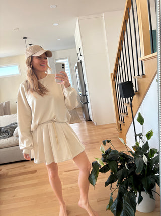 Sweatshirt ANGELA - avoine