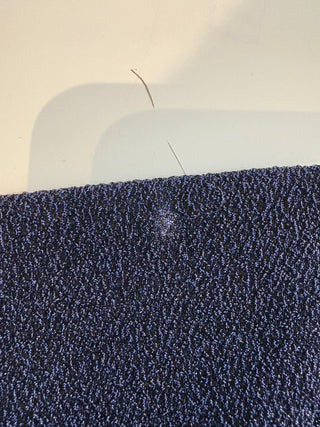 LÉGERS DÉFAUTS - Robe NAHÉMA à manches longues - marine étincelant