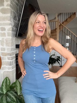 Camisole OLIVIA - bleu